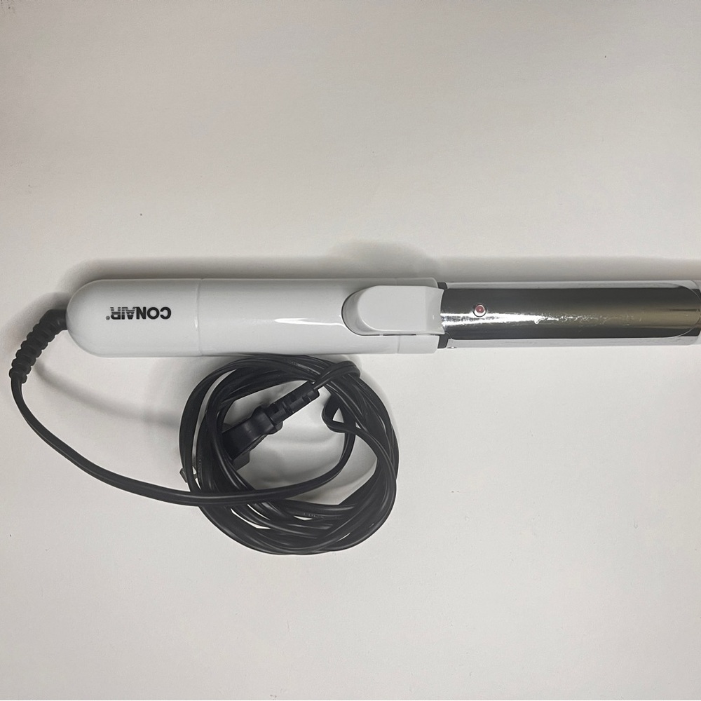 Conair White and Silver Hair Curler